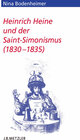 Buchcover Heinrich Heine und der Saint-Simonismus 1830 – 1835