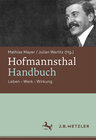 Buchcover Hofmannsthal-Handbuch