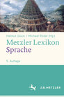 Buchcover Metzler Lexikon Sprache