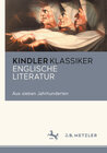 Buchcover Englische Literatur
