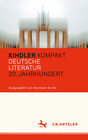Buchcover Kindler Kompakt: Deutsche Literatur, 20. Jahrhundert