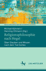 Buchcover Religionsphilosophie nach Hegel