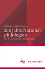 Buchcover 200 Jahre Nationalphilologien