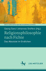 Buchcover Religionsphilosophie nach Fichte