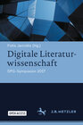 Buchcover Digitale Literaturwissenschaft