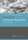 Buchcover Handbuch Weimarer Republik