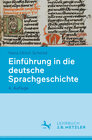 Buchcover Einführung in die deutsche Sprachgeschichte
