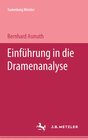 Buchcover Einführung in die Dramenanalyse