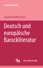 Buchcover Deutsche und europäische Barockliteratur