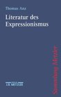 Buchcover Literatur des Expressionismus