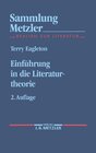 Buchcover Einführung in die Literaturtheorie