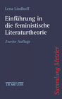 Buchcover Einführung in die feministische Literaturtheorie
