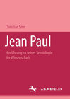 Buchcover Jean Paul