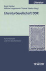 Buchcover Literaturgesellschaft DDR