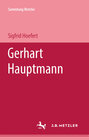 Buchcover Gerhart Hauptmann