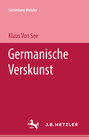 Buchcover Germanische Verskunst