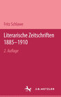 Buchcover Literarische Zeitschriften 1885–1910