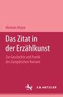 Buchcover Das Zitat in der Erzählkunst