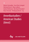 Buchcover Amerikastudien / American Studies