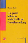 Buchcover Die grosse betriebswirtschaftliche Formelsammlung