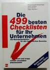 Buchcover Die 499 besten Checklisten für Ihr Unternehmen