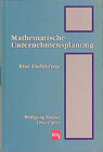Buchcover Mathematische Unternehmensplanung
