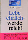 Buchcover Lebe ehrlich, werde reich!