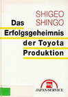 Buchcover Das Erfolgsgeheimnis der Toyota Produktion