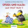 Buchcover Der kleine Rabe Socke: Groß und Klein – Wer passt rein? – Mini-Ausgabe