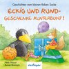 Buchcover Der kleine Rabe Socke: Eckig und Rund – Geschenke kunterbunt! – Mini-Ausgabe