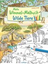 Buchcover Mein Wimmel-Malbuch – Wilde Tiere