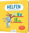 Buchcover Helfen macht groß, kleiner Hase!