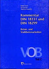 Buchcover Kommentar DIN 18331 und DIN 18299