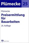 Buchcover Plümecke - Preisermittlung für Bauarbeiten