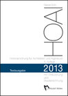 Buchcover HOAI 2013 – Textausgabe Honorarordnung für Architekten und Ingenieure