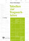 Buchcover Tabellen zur Tragwerklehre, 12. Auflage