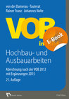 Buchcover VOB im Bild Hochbau- und Ausbauarbeiten - E-Book (PDF)