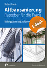 Buchcover Altbausanierung - Ratgeber für die Praxis - E-Book (PDF)