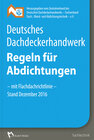 Buchcover Deutsches Dachdeckerhandwerk - Regeln für Abdichtungen
