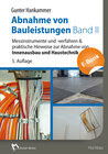 Buchcover Abnahme von Bauleistungen Band II - E-Book (PDF)