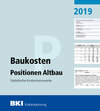 Buchcover BKI Baukosten Positionen Altbau 2019