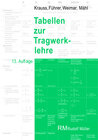 Buchcover Tabellen zur Tragwerklehre, 13. Auflage