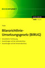 Buchcover Bilanzrichtlinie-Umsetzungsgesetz (BilRUG)