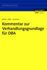 Buchcover Kommentar zur Verhandlungsgrundlage für DBA