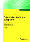 Buchcover Öffentliches Recht und Europarecht