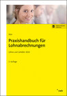 Buchcover Praxishandbuch für Lohnabrechnungen