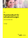 Buchcover Praxishandbuch für Lohnabrechnungen