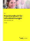 Buchcover Praxishandbuch für Lohnabrechnungen