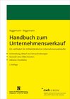 Buchcover Handbuch zum Unternehmensverkauf
