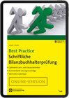 Buchcover Best Practice Schriftliche Bilanzbuchhalterprüfung